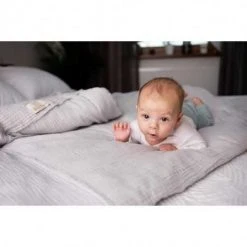 BabyMatex Muslin Pussilakanasetti, Vaaleanharmaa 9 BabyMatex Muslin Pussilakanasetti, Vaaleanharmaa -Baby Wallaby Shop babymatex muslin pussilakanasetti vaaleanharmaa 3