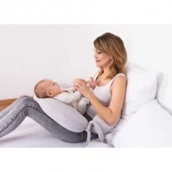 BabyMatex Raskaus- Ja Imetystyyny Moon Muslin, Harmaa -Baby Wallaby Shop bm raskaus ja imetystyyny moon harmaa 2