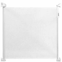 EmmaSafety Emma Rulla Turvaportti 0-140cm, Valkoinen