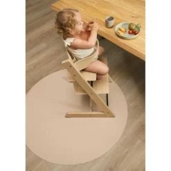 Filibabba - Pyöreä Lattiasuoja, Lämmin Harmaa -Baby Wallaby Shop filibabba pyoereae lattiasuoja laemmin harmaa 3