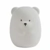 Nattou Silikoninen Yövalo 16cm, Bear White -Baby Wallaby Shop nattou silikoninen yoevalo 16cm bear white