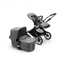 OUTLET - Bugaboo Fox3 Yhdistelmävaunu, Grey Melange / Graphite Runko