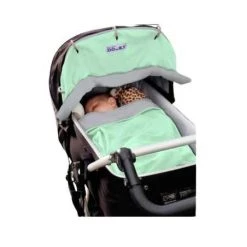 OUTLET - Dooky Vaunuverho, Vihreä/Harmaa