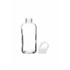 OUTLET - EcoViking Lasinen Juomapullo, 420ml, Musta -Baby Wallaby Shop outlet ecoviking lasinen juomapullo 420ml musta