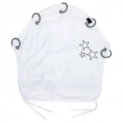 Emma Mallisto OUTLET - Emma Kuomuverho, Valkoinen