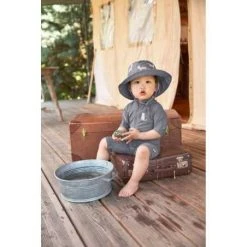 LÄSSIG OUTLET - Lässig UV-hattu - Tiger Grey, 3-6 Kk, Koko 43/45 -Baby Wallaby Shop outlet laessig uv hattu tiger grey 3 6 kk koko 4345 3