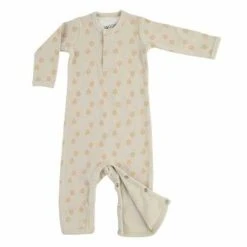 OUTLET - Lodger Jumpsuit Nomad Rib Print, Birch Vaalea, 62cm -Baby Wallaby Shop outlet lodger jumpsuit nomad rib print birch vaalea 62cm 2