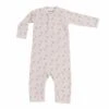OUTLET - Lodger Jumpsuit Nomad Tan Rib Print, Rosa, 56cm -Baby Wallaby Shop outlet lodger jumpsuit nomad tan rib print rosa 56cm