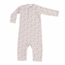 OUTLET - Lodger Jumpsuit Nomad Tan Rib Print, Rosa, 62cm