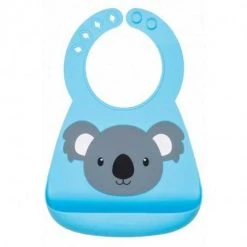 OUTLET - Nuby Silikoni Ruokalappu, Eläin