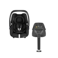 MAXICOSI PAKETTI Maxi-Cosi Cabriofix I-Size, Essential Black Turvakaukalo + Maxi-Cosi Cabriofix ISOFIX Jalusta