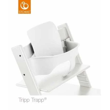 Paketti Stokke Tripp Trapp, Hazy Grey + Stokke Baby Set, White 4 Paketti Stokke Tripp Trapp, Hazy Grey + Stokke Baby Set, White - Image 2