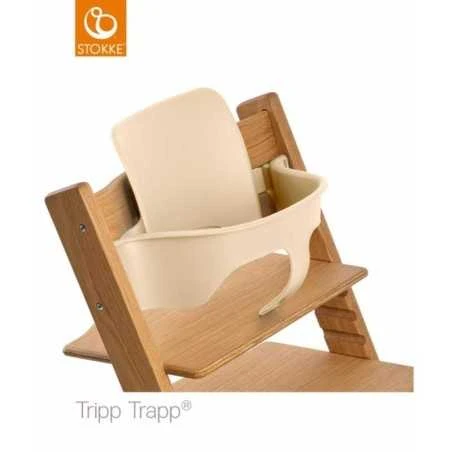 Paketti Stokke Tripp Trapp + Stokke Baby Set, Oak Natural 3 Paketti Stokke Tripp Trapp + Stokke Baby Set, Oak Natural