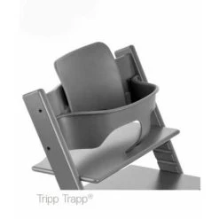 Paketti Stokke Tripp Trapp + Stokke Baby Set, Storm Grey