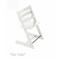 Paketti Stokke Tripp Trapp + Stokke Baby Set Valkoinen