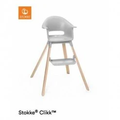 Stokke Clikk Syöttötuoli, Grey -Baby Wallaby Shop stokke clikk grey 1