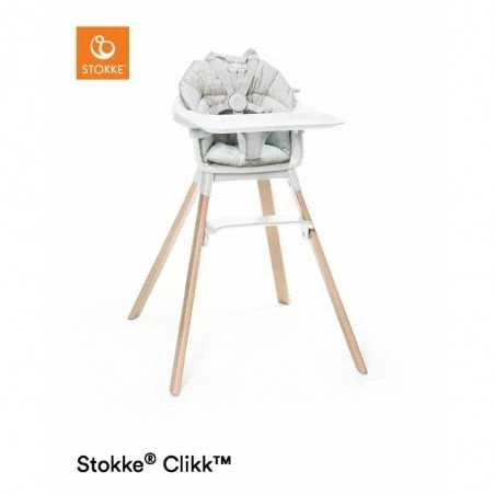 Stokke Clikk Istuinpehmuste, Grey Sprinkles 4 Stokke Clikk Istuinpehmuste, Grey Sprinkles - Image 2