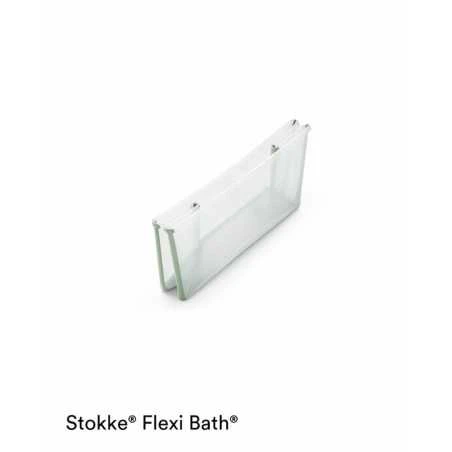 Stokke Flexi Bath Large, Transparent Green 4 Stokke Flexi Bath Large, Transparent Green - Image 2