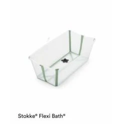 Stokke Flexi Bath Large, Transparent Green
