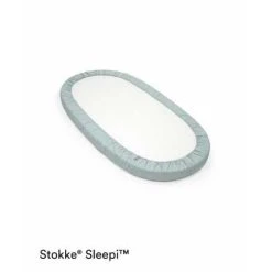 Stokke Sleepi Muotoonommeltulakana V3 - Dots Sage -Baby Wallaby Shop stokke sleepi muotoonommeltulakana v3 dots sage 1