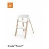Stokke Steps Syöttötuoli, White/Natur -Baby Wallaby Shop stokke steps syottotuoli white natur