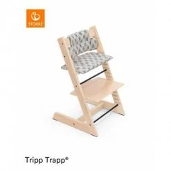 Stokke Tripp Trapp Istuinpehmuste, Robot Grey -Baby Wallaby Shop stokke tripp trapp istuinpehmuste robot grey 2