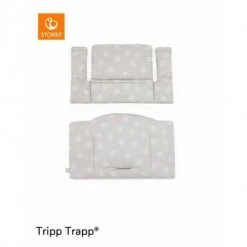 Stokke Tripp Trapp Istuinpehmuste, Stars Silver -Baby Wallaby Shop stokke tripp trapp istuinpehmuste stars silver 3