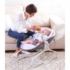 Tiny Love Cozy Rocker Napper Keinu Harmaa -Baby Wallaby Shop tiny cozy rocker napper keinu harmaa 4